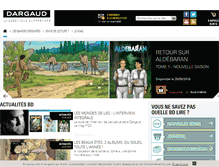 Tablet Screenshot of dargaud.com