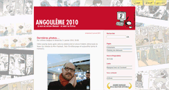 Desktop Screenshot of angouleme2010.dargaud.com